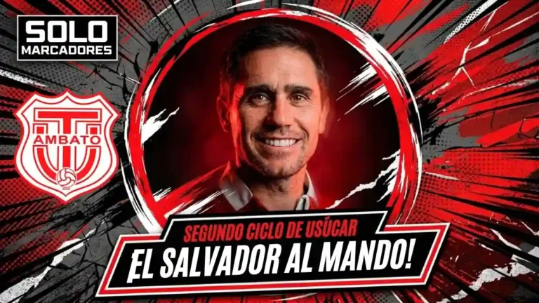 Francisco Usúcar regresa como DT de Técnico Universitario. El uruguayo asume el mando en la zona de descenso para el hexagonal de permanencia.