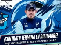 Diego Martínez: "Termino contrato en diciembre" y aclara rumores de La Tri Sub-20 5 Diego Martínez, DT de Universidad Católica, confirma fecha de fin de contrato y habla de rumores de La Tri tras empate ante IDV. Lee la nota.