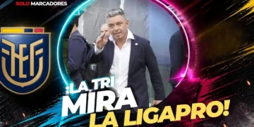 Gallardo estará en el Liga de Quito vs. Barcelona SC con la mira puesta en la Tri 5 Marcelo Gallardo estará en el Liga de Quito vs. Barcelona SC para observar jugadores pensando en la fecha FIFA de noviembre.