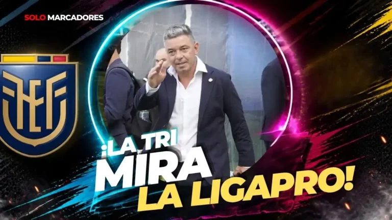 Marcelo Gallardo estará en el Liga de Quito vs. Barcelona SC para observar jugadores pensando en la fecha FIFA de noviembre.
