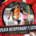 Gonzalo Plata supera su lesión muscular y retoma los entrenamientos grupales en Flamengo 3 Gonzalo Plata dejó atrás su lesión muscular y entrenó con el plantel de Flamengo. Queda a disposición para las próximas convocatorias.