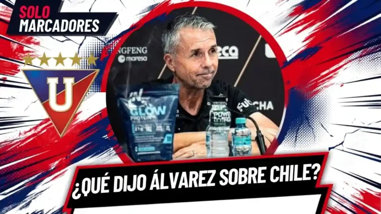 Gustavo Álvarez pidió responsabilidad con los rumores sobre Chile y aseguró que su foco está en Liga de Quito y la Copa Ecuador.