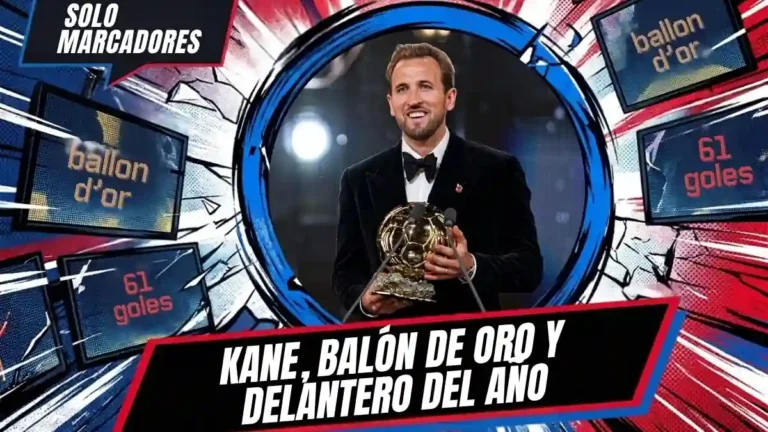 Harry Kane conquista su primer Balón de Oro en 2026 tras anotar 61 goles con el Bayern Múnich. Willian Pacho termina 20. Alexia Putellas gana su tercero.