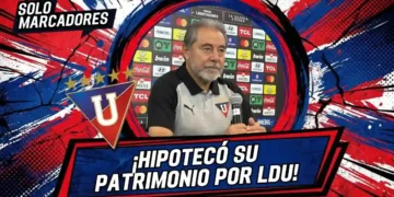 Isaac Álvarez revela reveladores detalles sobre la inscripción de Liga de Quito en 2023 1 Isaac Álvarez confirmó que utilizó un crédito personal e hipotecó bienes familiares para inscribir al plantel de Liga de Quito en 2023.