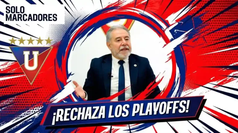 Isaac Álvarez cuestionó el formato LigaPro 2027 con playoffs y propuso reducir la Serie A a 12 clubes con 44 partidos en Ecuador.