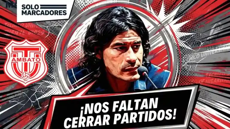 ismael-blanco-tecnico-universitario-derrota-deportivo-cuenca