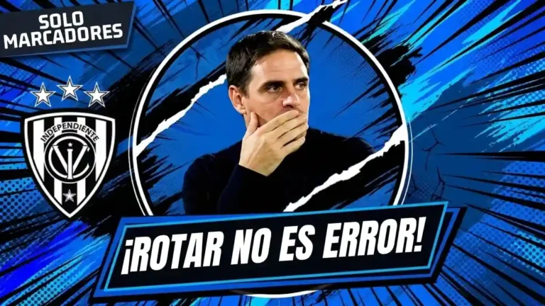 El técnico Joaquín Papa respaldó las rotaciones en Independiente del Valle tras el empate ante Universidad Católica y analizó los próximos retos .