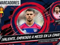 Joaquín Valiente empata a Lionel Messi en la cima de asistencias de la MLS 4 Joaquín Valiente, ex Barcelona SC, suma 13 asistencias en la MLS con FC Dallas y comparte el liderato con Lionel Messi.