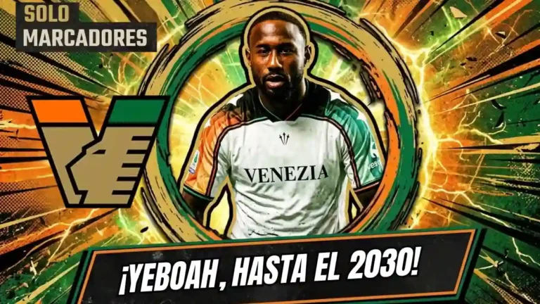 John Yeboah firmó la extensión de su contrato con el Venezia FC de Italia hasta el 2030. Revisa sus cifras de goles y asistencias.