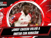Jordy Caicedo no afloja su racha, pero a Huracán se le escapa el punto en el suspiro final 5 Jordy Caicedo convirtió de penal en el 1-2 de Huracán ante Gimnasia La Plata por el Torneo Clausura. Revisa los detalles del compromiso.