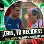 Jorge Jesus mantiene abierta la convocatoria para el regreso de Cristiano Ronaldo a Portugal 3 Jorge Jesus afirma que la situación con Cristiano Ronaldo en Portugal fue un malentendido y deja en manos del jugador su eventual regreso.