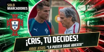Jorge Jesus mantiene abierta la convocatoria para el regreso de Cristiano Ronaldo a Portugal 8 Jorge Jesus afirma que la situación con Cristiano Ronaldo en Portugal fue un malentendido y deja en manos del jugador su eventual regreso.