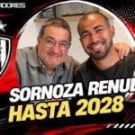 ¡Sornoza asegura su legado! Renovación con Independiente del Valle hasta 2028 3 Junior Sornoza renovó con Independiente del Valle por dos temporadas más. El mediocampista ecuatoriano firmó contrato hasta diciembre de 2028.