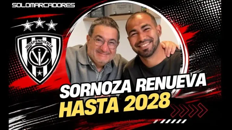 Junior Sornoza renovó con Independiente del Valle por dos temporadas más. El mediocampista ecuatoriano firmó contrato hasta diciembre de 2028.