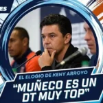 Respaldo de Keny Arroyo a Marcelo Gallardo: "Es un DT muy top y muy ganador" 4 Keny Arroyo destaca la jerarquía de Marcelo Gallardo como DT de la selección de Ecuador en su regreso a la convocatoria oficial.