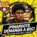 Kleber Pinargote demanda al club por sueldos impagos y tratos abusivos 3 Kleber Pinargote demanda a Barcelona SC ante la FEF por cuatro sueldos impagos y tratos abusivos. Conoce los detalles de la acción legal.