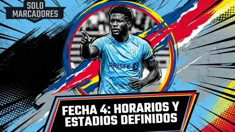 Revisa la agenda completa de la fecha 4 de la Liga Ecuabet. Horarios, estadios y la opción de título para IDV ante Universidad Católica.