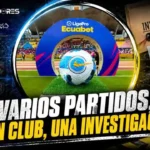 LigaPro confirma una investigación en la Serie B: varios partidos de un club, bajo revisión 3 LigaPro confirmó una investigación sobre varios partidos de la Serie B de un club y no dará más detalles mientras el proceso siga abierto.