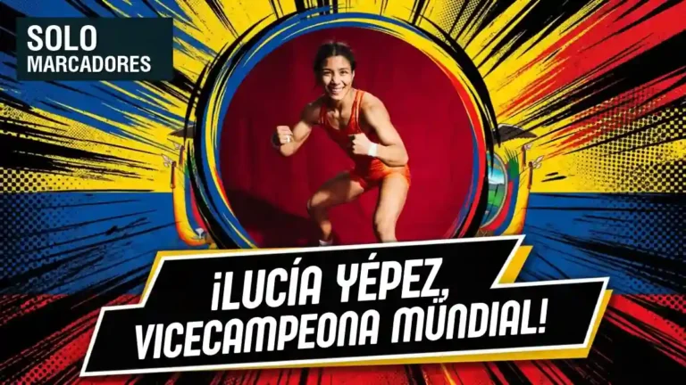 Lucía Yépez se corona subcampeona mundial de lucha en Astaná 2026 tras caer en la final ante la japonesa Moe Kiyooka. ¡Orgullo tricolor!