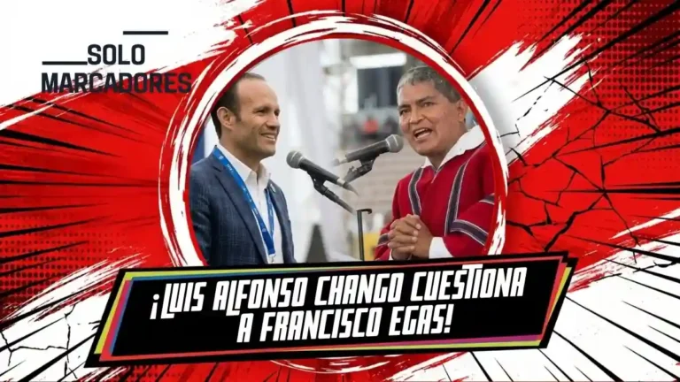 Luis Alfonso Chango cuestionó la gestión de Francisco Egas en la FEF y afirmó que no genera recursos para los clubes ecuatorianos.