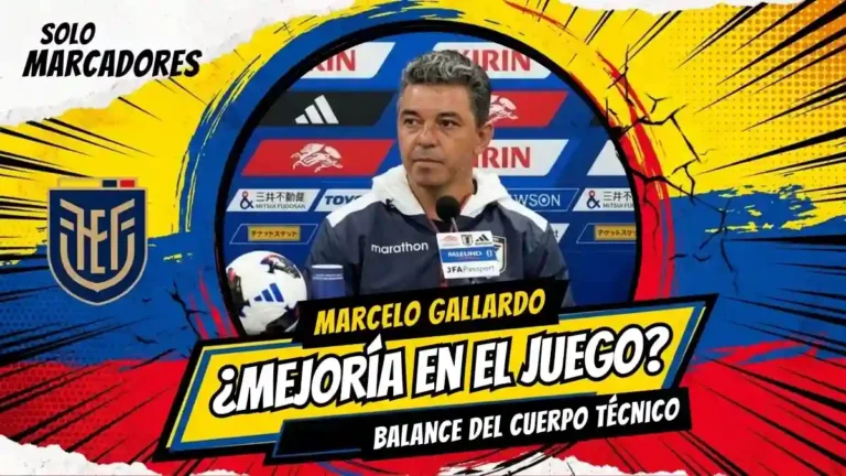 Marcelo Gallardo analizó el rendimiento de Ecuador ante Japón en la Copa Kirin y reflexionó sobre la creatividad en el fútbol moderno.