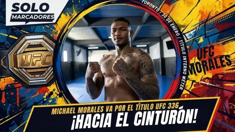 Michael Morales enfrentará a Carlos Prates por el título interino de peso wélter de la UFC el 30 de enero de 2027 en Toronto.