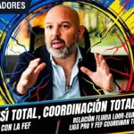 Pacto dirigencial: la relación entre LigaPro y FEF entra en etapa de coordinación fluida 3 Miguel Ángel Loor califica de fluida la relación con Francisco Egas y destaca la coordinación de calendarios entre LigaPro y FEF.