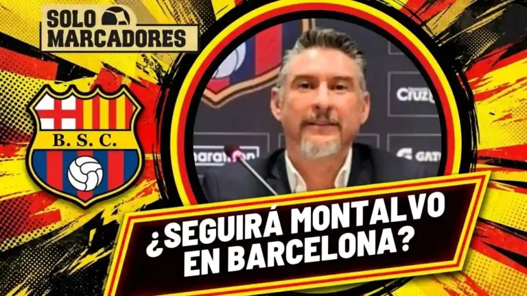 Montalvo dijo que evaluó el tema de las elecciones y su continuidad en Barcelona SC, y habló de la SAD, el CAR y las posibles ventas.