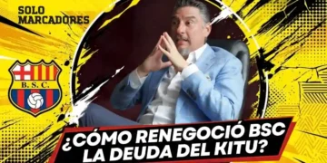 “Era una catástrofe financiera”: Montalvo explica cómo Barcelona SC renegoció la deuda con Damián Díaz 8 Montalvo defendió el acuerdo con Damián Díaz: pagar más de $2 millones en siete años y sin intereses, según el presidente de Barcelona SC.