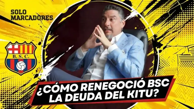 Montalvo defendió el acuerdo con Damián Díaz: pagar más de $2 millones en siete años y sin intereses, según el presidente de Barcelona SC.