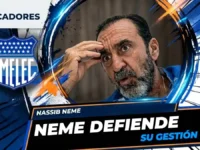 Nassib Neme rompe el silencio, arremete contra José Pileggi y asegura que dejó un Emelec con finanzas sólidas 6 Nassib Neme defiende las cifras que dejó en Emelec, desmiente a José Pileggi y asegura que las cuentas contaban con respaldo de activos auditados.