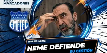 Nassib Neme defiende las cifras que dejó en Emelec, desmiente a José Pileggi y asegura que las cuentas contaban con respaldo de activos auditados.