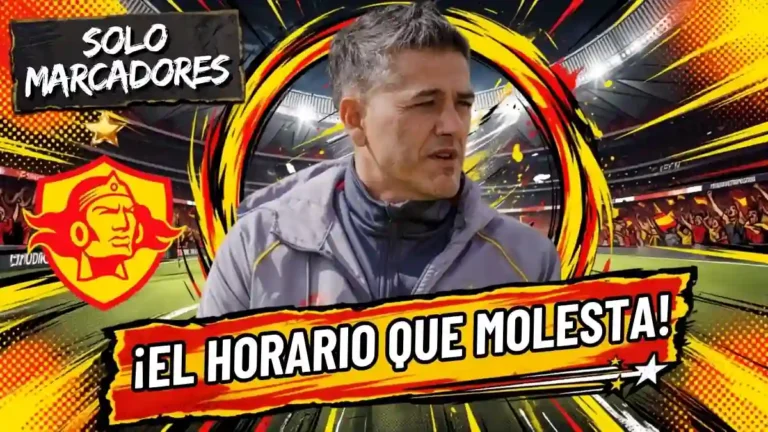 Norberto Araujo, DT de Aucas, dijo que jugar a las 12:00 no es bueno para el fútbol y criticó la pausa por fecha FIFA antes de medirse a IDV.