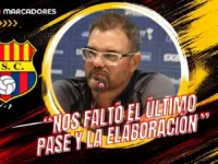 Trobbiani reconoce las falencias de Barcelona SC: “Nos faltó el último pase y la elaboración” 4 Pablo Trobbiani analizó el 1-1 de Barcelona SC ante Universidad Católica y explicó las razones de la falta de victorias en la LigaPro.