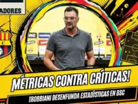 Pablo Trobbiani desenfunda estadísticas ante críticas al juego de Barcelona SC 5 Pablo Trobbiani, DT de Barcelona SC, defendió su juego tras empatar con Católica proyectando estadísticas reales de posesión y rendimiento.
