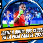 Pedro Ortiz en la mira de dos clubes de Quito para la temporada 2027 3 Pedro Ortiz podría dejar Emelec para 2027. Universidad Católica y otro club de Quito analizan su contratación para la próxima temporada.
