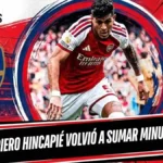 ¡Piero Hincapié volvió a la acción! El zaguero tricolor sumó minutos en el triunfo del Arsenal 3 Piero Hincapié superó su lesión y sumó minutos en la victoria 2-1 del Arsenal ante Leeds United. Los Gunners alcanzan la cima de la Premier League.