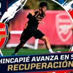 Piero Hincapié avanza en su recuperación y se acerca a su regreso con el Arsenal 3 Piero Hincapié sigue su recuperación en el Arsenal y podría volver a la convocatoria ante Leeds este sábado, según The Standard.