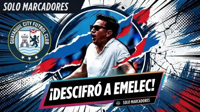 Pool Gavilánez criticó la narrativa tras el triunfo de Guayaquil City 1-0 sobre Emelec en el Capwell y exigió reconocer el trabajo de su equipo.