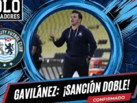 Sanción doble a Pool Gavilánez tras la denuncia de Liga de Quito 5 Pool Gavilánez fue suspendido dos fechas por ingresar al camerino ante Liga de Quito. Guayaquil City acata el fallo del Comité Disciplinario.