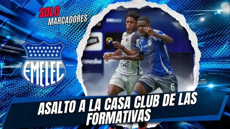 Sustraen pertenencias a juveniles de Emelec en su casa club durante la madrugada. Se reportan además atrasos salariales en formativas.