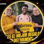Una deuda de honor en Coapa: Roger Benítez recibe la última camiseta del América que usó su padre, Christian ‘Chucho’ Benítez 4 Roger Benítez recibió la última camiseta del América que usó su padre Christian Chucho Benítez en la final de 2013.
