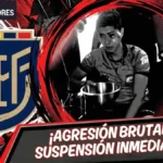 La FEF suspende por 60 días a Jhon Perlaza tras la agresión al árbitro Lenin Ojeda en el Ascenso Nacional 3 La FEF suspende 60 días a Jhon Perlaza y suspende la localía del Ciudad de Yantzaza por agresión al árbitro Lenin Ojeda en el Ascenso Nacional.