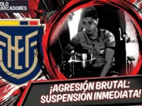 La FEF suspende por 60 días a Jhon Perlaza tras la agresión al árbitro Lenin Ojeda en el Ascenso Nacional 5 La FEF suspende 60 días a Jhon Perlaza y suspende la localía del Ciudad de Yantzaza por agresión al árbitro Lenin Ojeda en el Ascenso Nacional.