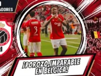 Snayder Porozo brilla en Bélgica: tercer gol y triunfo clave del Royal Antwerp 5 Snayder Porozo anota de penal en el triunfo 3-0 del Royal Antwerp ante Charleroi. El delantero ecuatoriano suma tres goles en ocho partidos.