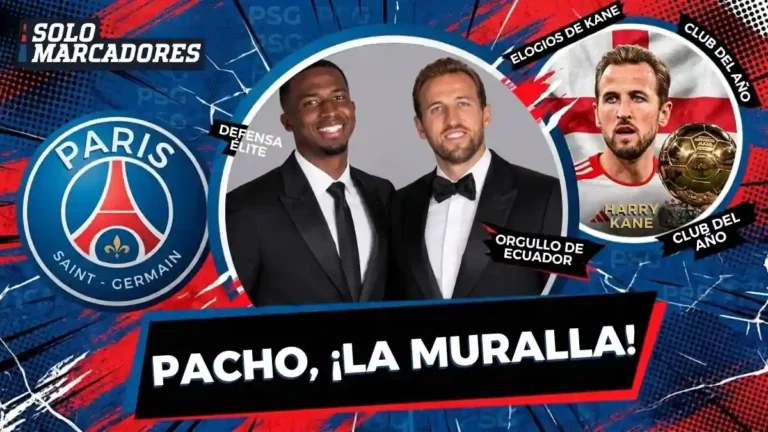Harry Kane alabó a Willian Pacho tras el Balón de Oro 2026, destacando su rol clave en los cinco títulos del PSG. ¡Entérate de todos los detalles!
