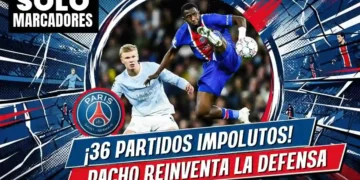 Muro infranqueable y limpio: Willian Pacho firma un récord de 36 partidos sin tarjetas en la Champions League 6 Willian Pacho suma 36 partidos en la UEFA Champions League sin recibir tarjetas tras la victoria del PSG ante Manchester City.